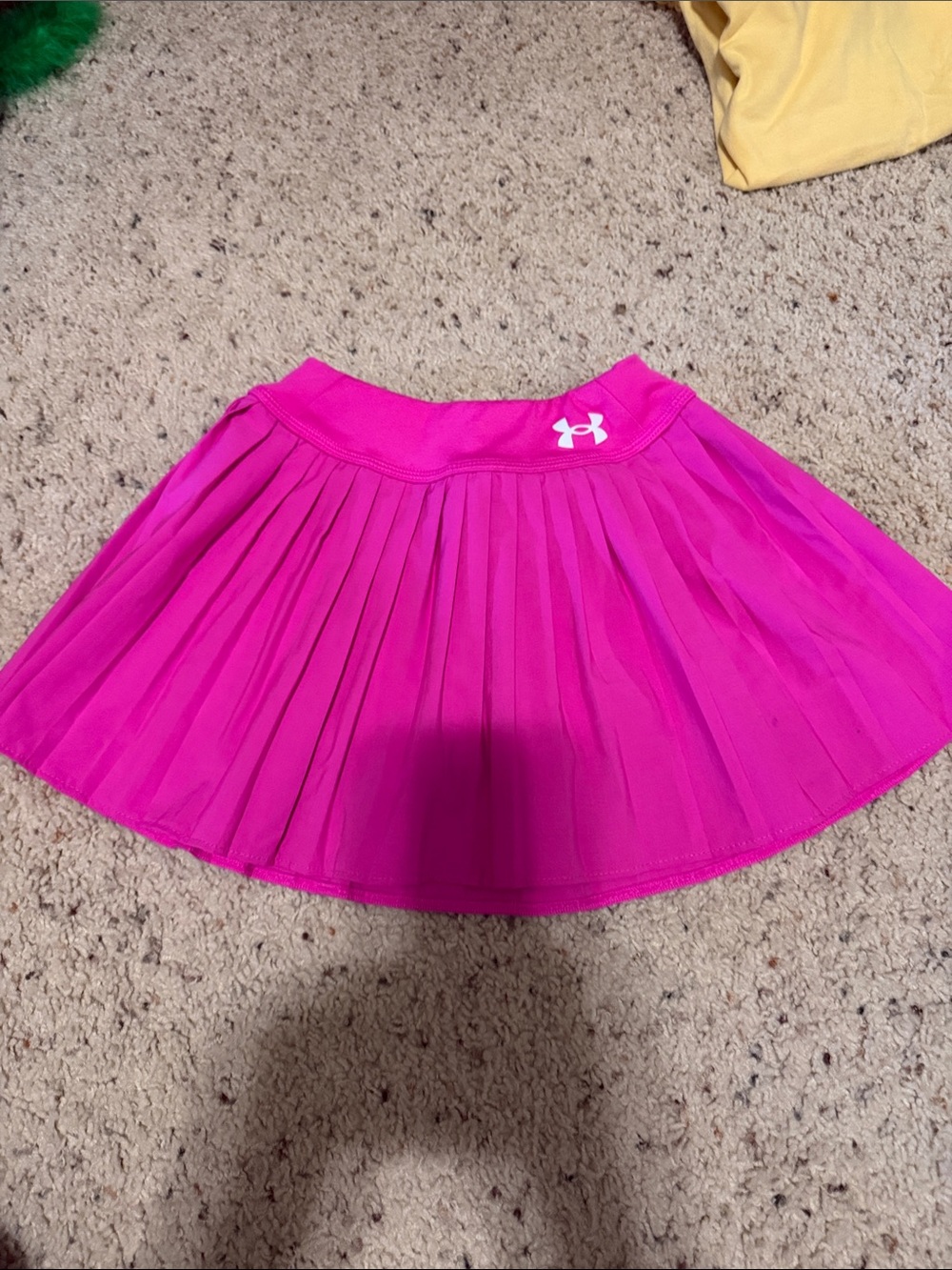 Under Armour Bright Pink Pleated Skater Skirt